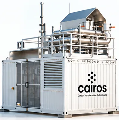 CAIROS-Methanisierungsanlage im Container