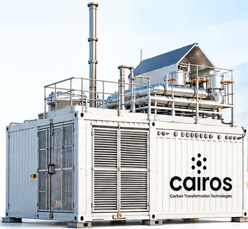 CAIROS-Methanisierungsanlage im Container